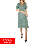 Load image into Gallery viewer, TOMMY HILFIGER green viscose Dress
