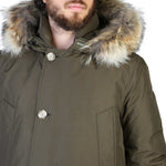 Load image into Gallery viewer, WOOLRICH ARCTIC military green cotton Parka
