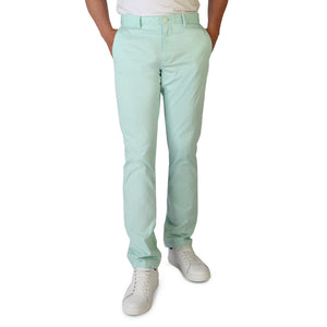 TOMMY HILFIGER light blue cotton Pants