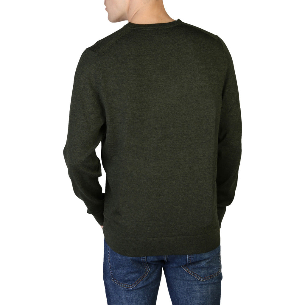 CALVIN KLEIN green wool Sweater