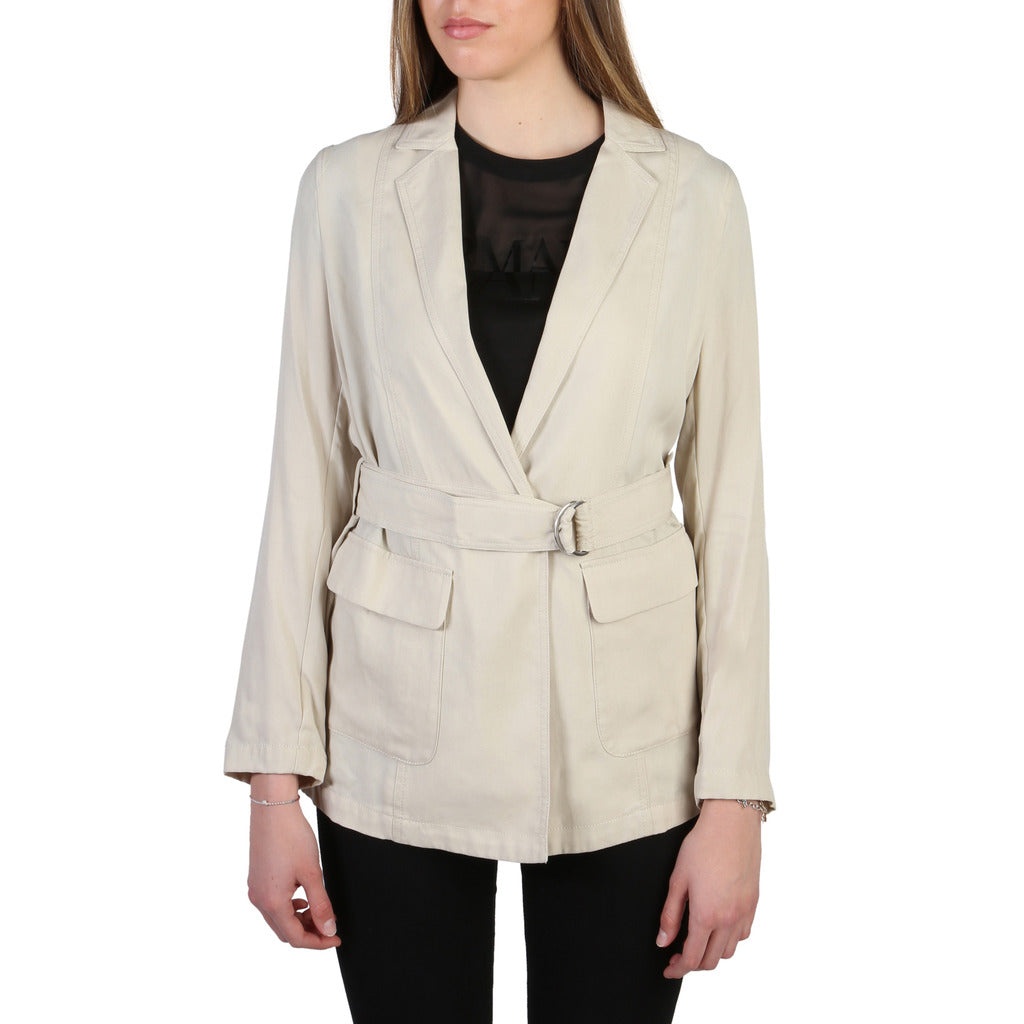 ARMANI JEANS beige cotton Jacket