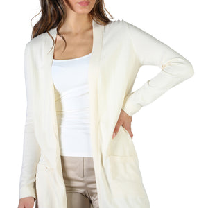 FONTANA 2.0 white cotton Cardigan