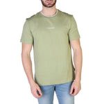 Load image into Gallery viewer, CALVIN KLEIN green cotton T-Shirt
