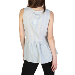 ARMANI EXCHANGE light blue cotton Top