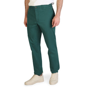 TOMMY HILFIGER green cotton Pants