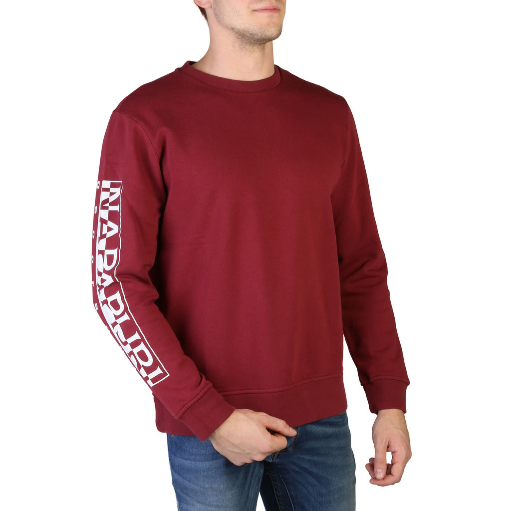 NAPAPIJRI BADAS burgundy cotton Sweatshirt