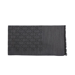 GUCCI grey wool Scarf