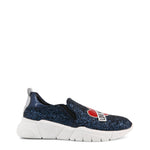 Load image into Gallery viewer, LOVE MOSCHINO blue synthetic fibers Slip On Sneakers
