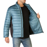 Load image into Gallery viewer, CALVIN KLEIN petrol nylon Down Jacket
