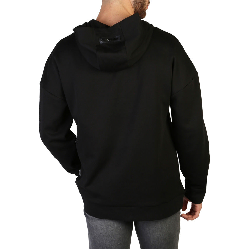 PLEIN SPORT black cotton Sweatshirt