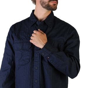 TOMMY HILFIGER blue cotton Shirt