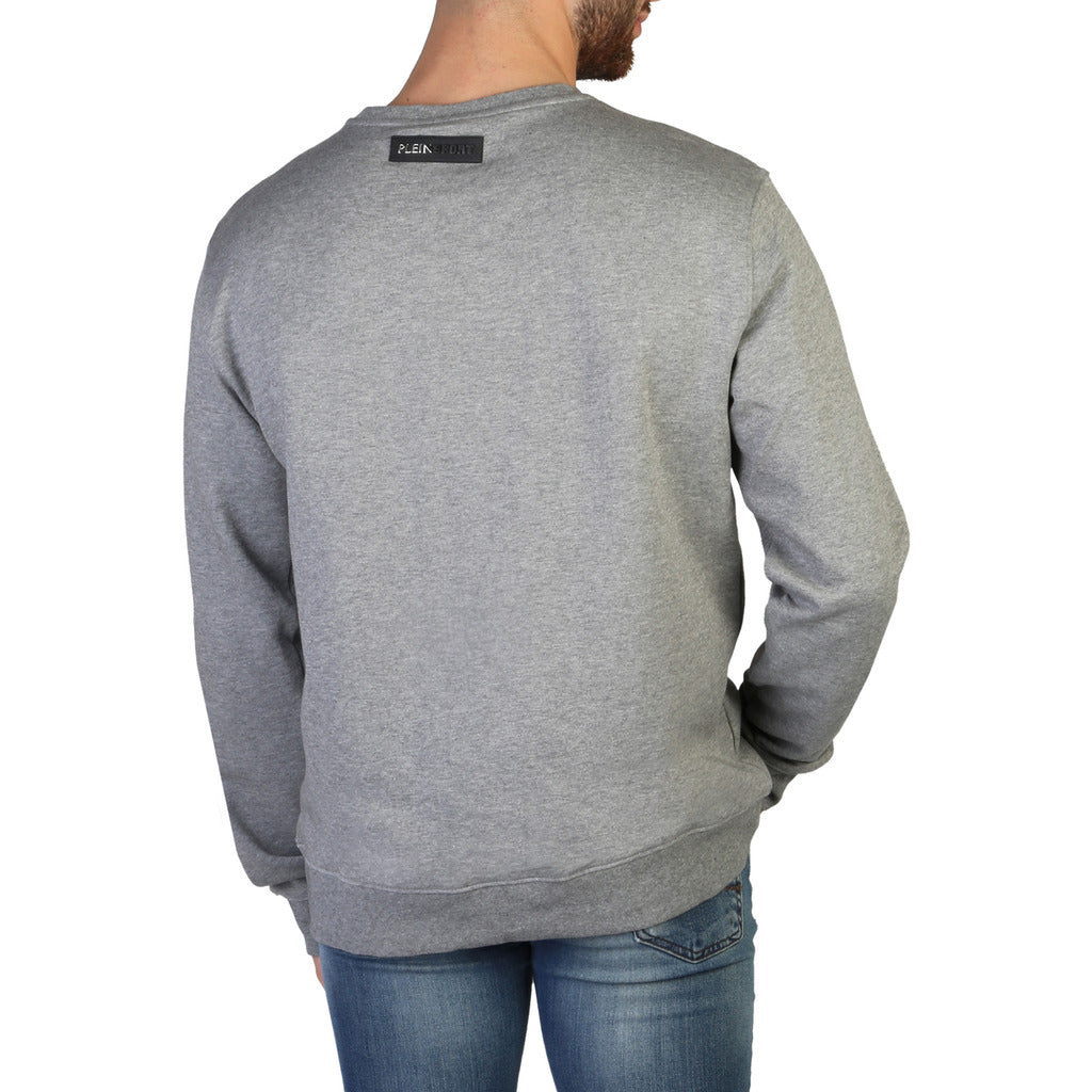 PLEIN SPORT grey cotton Sweatshirt