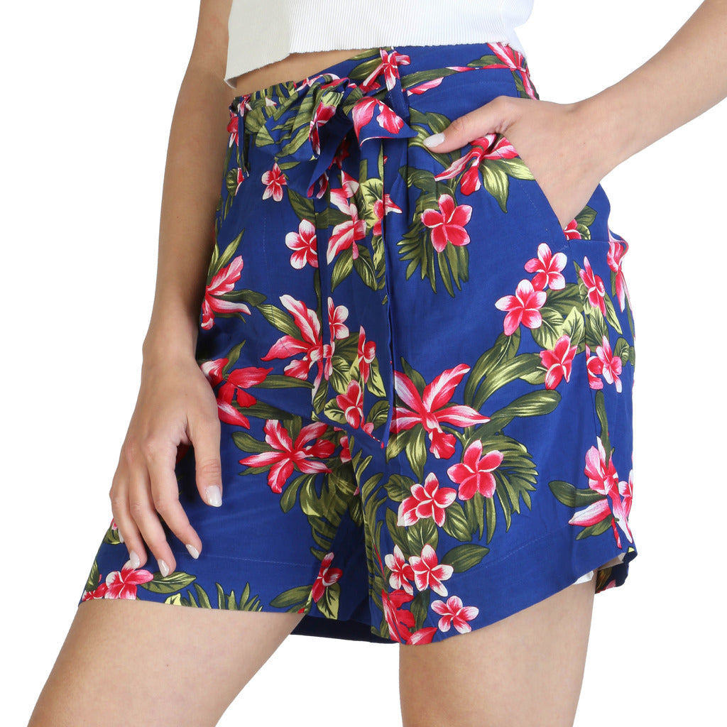 TOMMY HILFIGER blue viscose Shorts