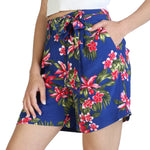 Load image into Gallery viewer, TOMMY HILFIGER blue viscose Shorts
