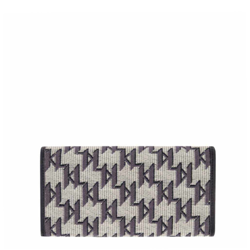 KARL LAGERFELD grey fabric Wallet