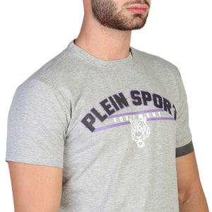 PLEIN SPORT grey cotton T-Shirt