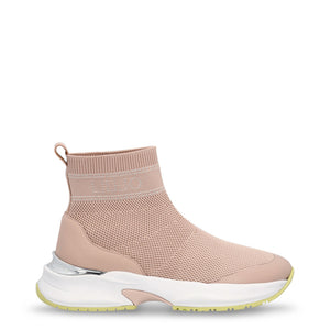 LIU JO LILY rose fabric Hi Top Sneakers