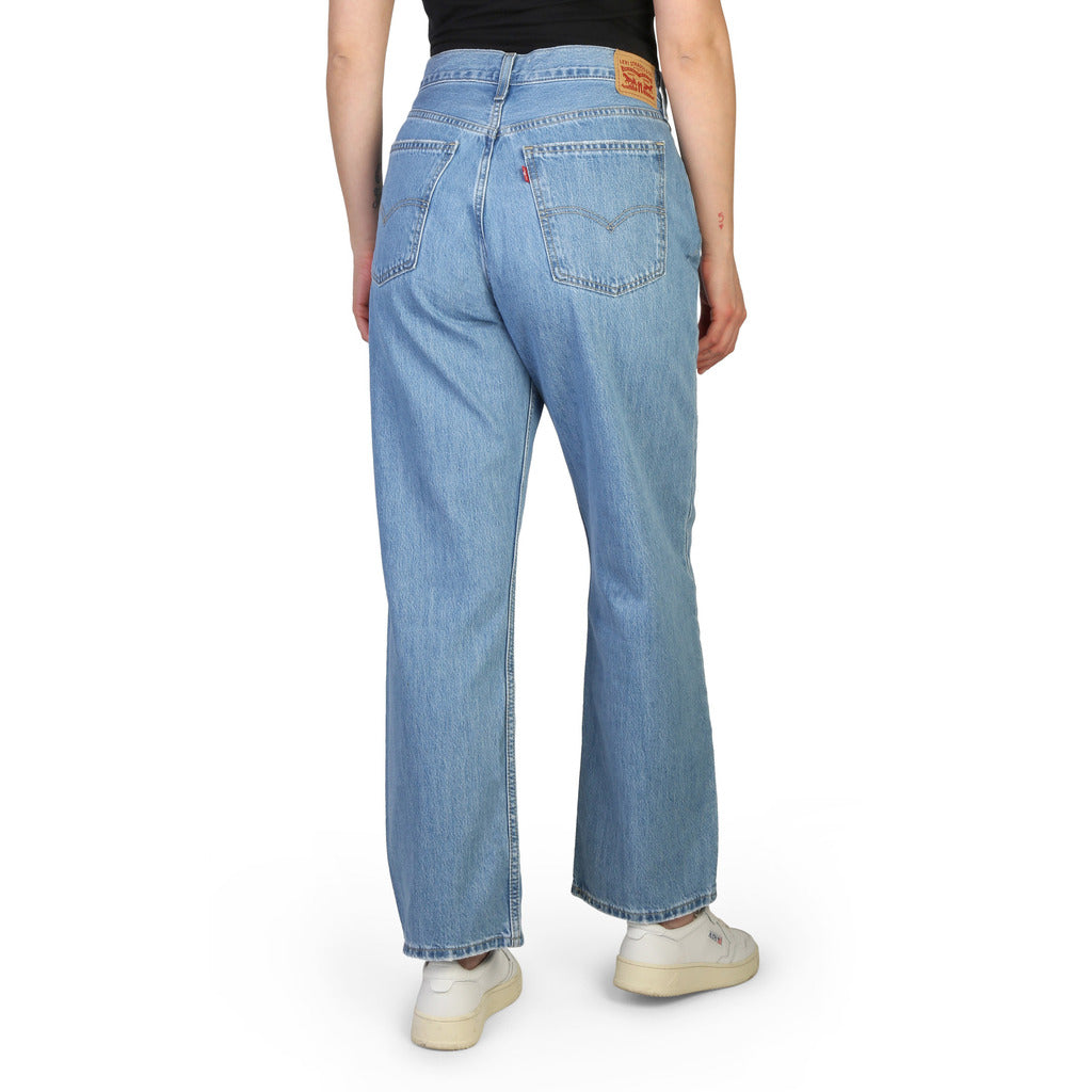 LEVIS LOW light blue cotton Jeans