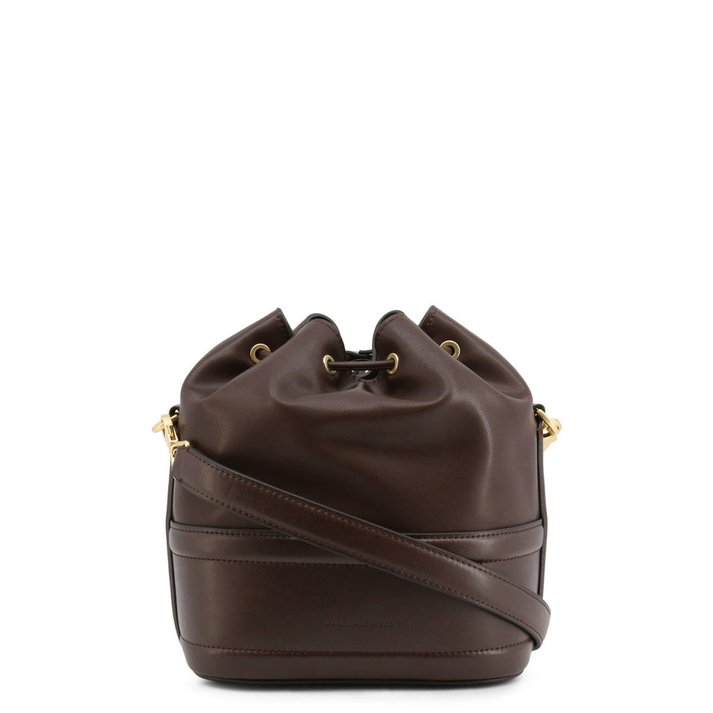 KARL LAGERFELD brown leather Backpack