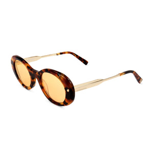 DSQUARED2 brown/gold acetate Sunglasses