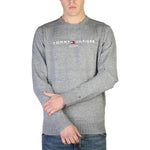 Load image into Gallery viewer, TOMMY HILFIGER grey cotton Sweater
