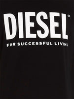 Load image into Gallery viewer, DIESEL black/white cotton T-shirt
