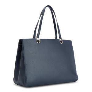 TOMMY HILFIGER blue polyurethane Tote