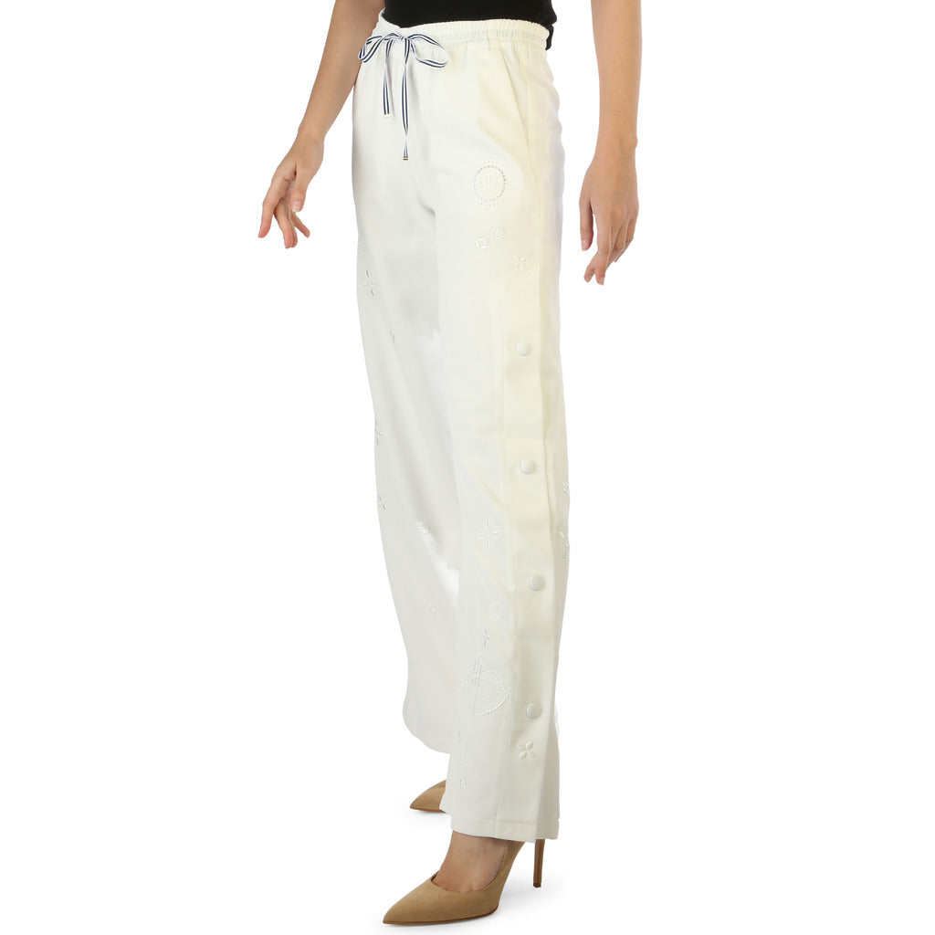 TOMMY HILFIGER white polyester Pants