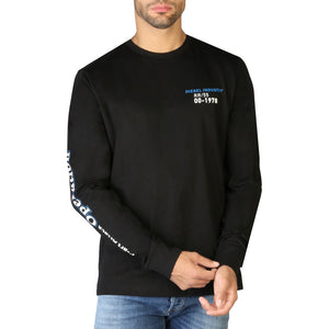 DIESEL T-DIEGOS black cotton Sweatshirt