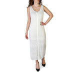 Load image into Gallery viewer, PEPE JEANS PATTY white polyester Dress
