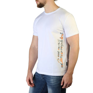 LAMBORGHINI white cotton T-Shirt