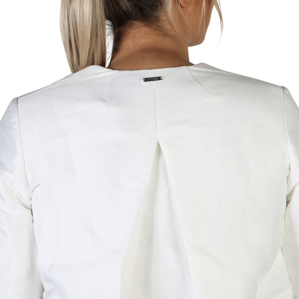 GUESS white polyester Jacket