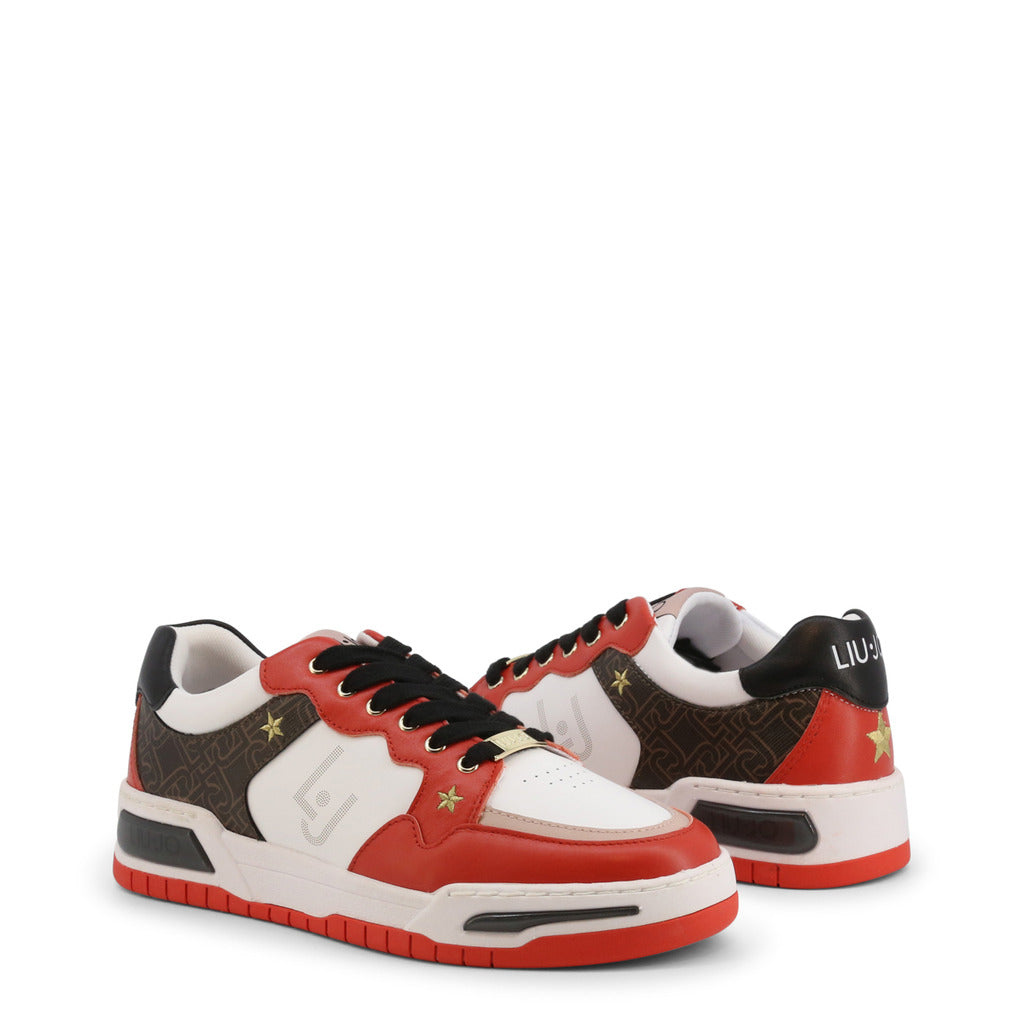 LIU JO red/white/black faux leather Sneakers