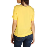 Load image into Gallery viewer, TOMMY HILFIGER yellow viscose T-Shirt
