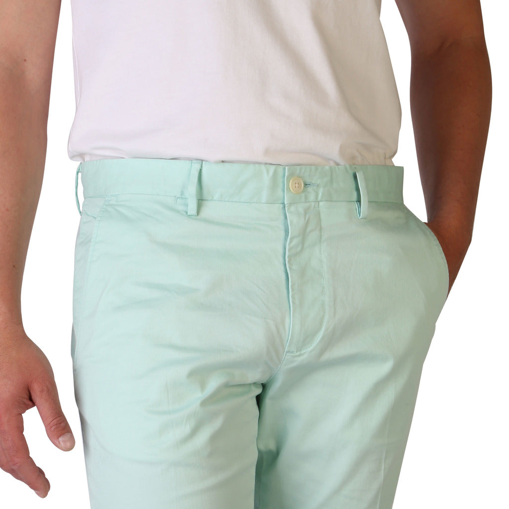 TOMMY HILFIGER light blue cotton Pants