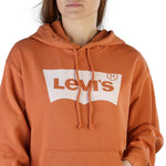 Load image into Gallery viewer, LEVI&#39;S orange cotton Sweatshirt
