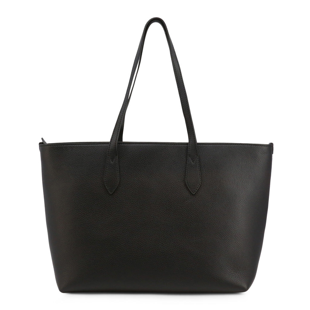 BURBERRY black leather Tote