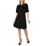 Load image into Gallery viewer, CALVIN KLEIN black lyocell Dress
