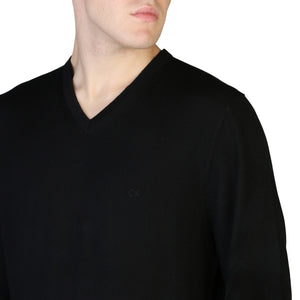 CALVIN KLEIN black wool Sweater