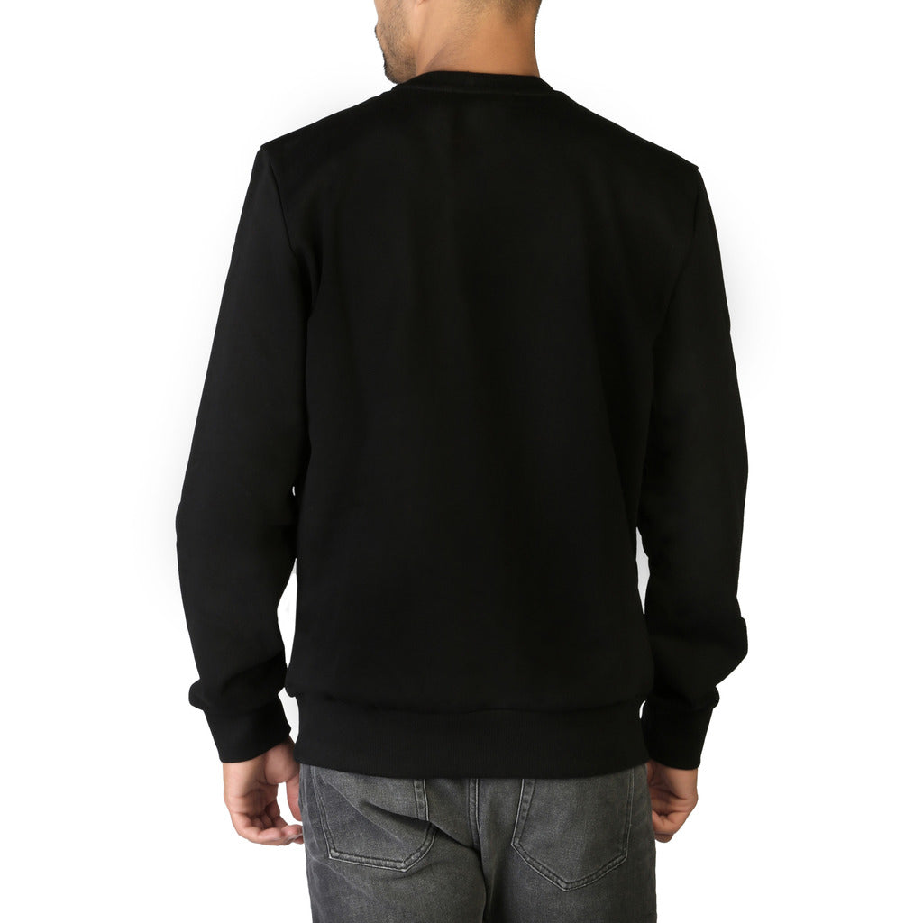 DIESEL black cotton Sweatshirt