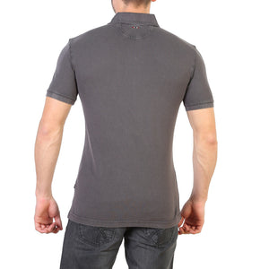 NAPAPIJRI grey cotton Polo Shirt