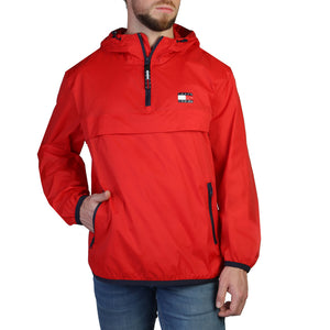 TOMMY HILFIGER red nylon Outerwear Jacket