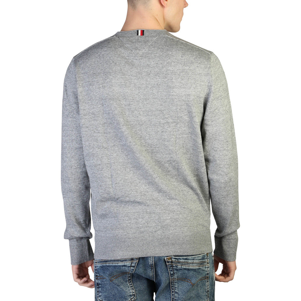 TOMMY HILFIGER grey cotton Sweater