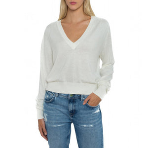 PEPE JEANS MARTINA white viscose Sweater