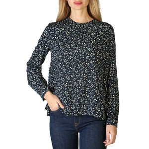 TOMMY HILFIGER blue viscose Blouse