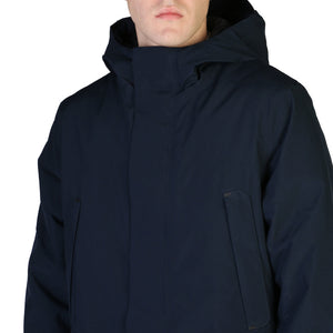 SAVE THE DUCK YOTAM blue polyester Outerwear Jacket