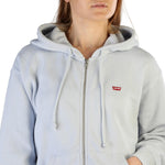 Load image into Gallery viewer, LEVI&#39;S light blue cotton Sweatshirt
