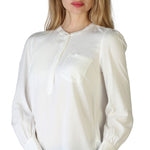 Load image into Gallery viewer, TOMMY HILFIGER white viscose Blouse
