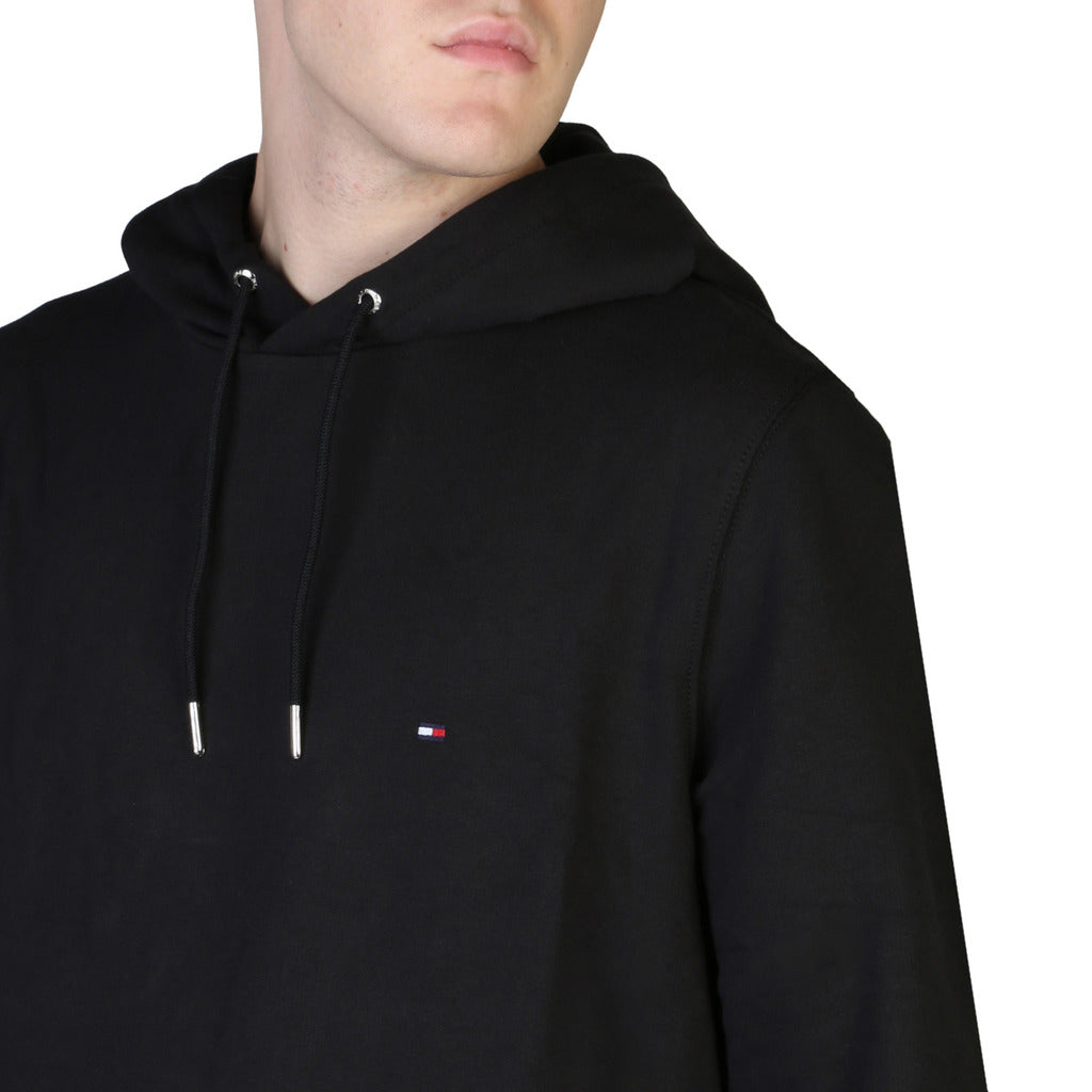 TOMMY HILFIGER black cotton Sweatshirt