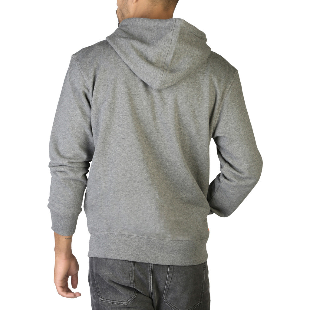 DIESEL BRANDON grey cotton Sweatshirt